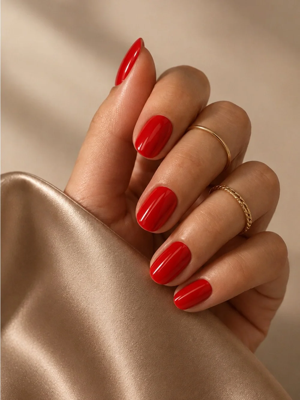 Geluxe Nail Wraps - Pressed Leaf Olive Green